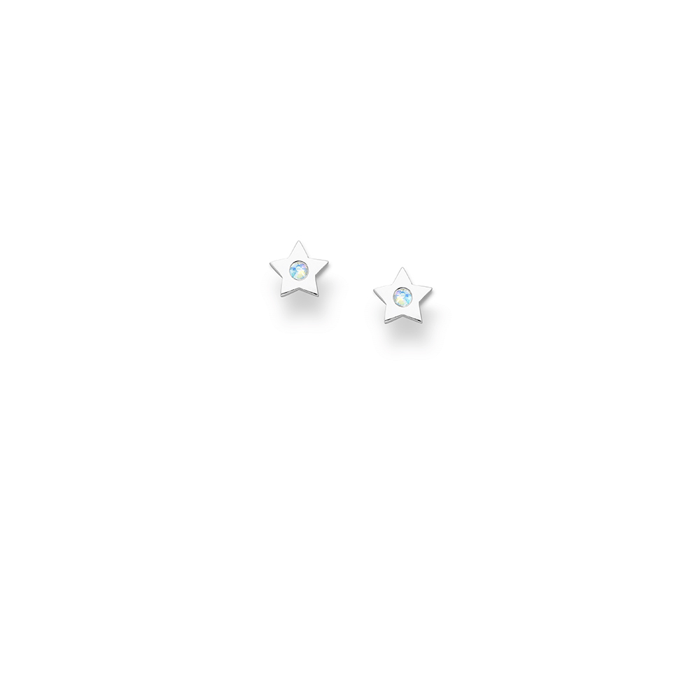 Crystal Star Earrings