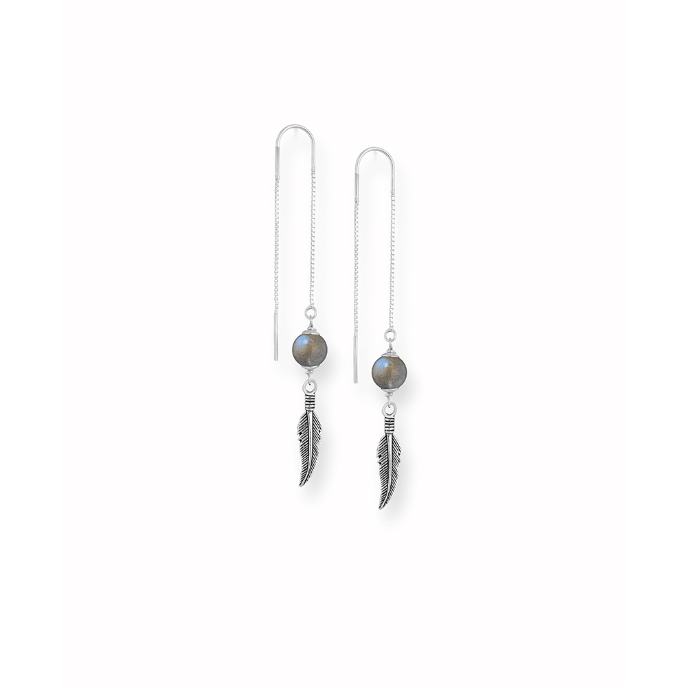 Feather Hook Earrings