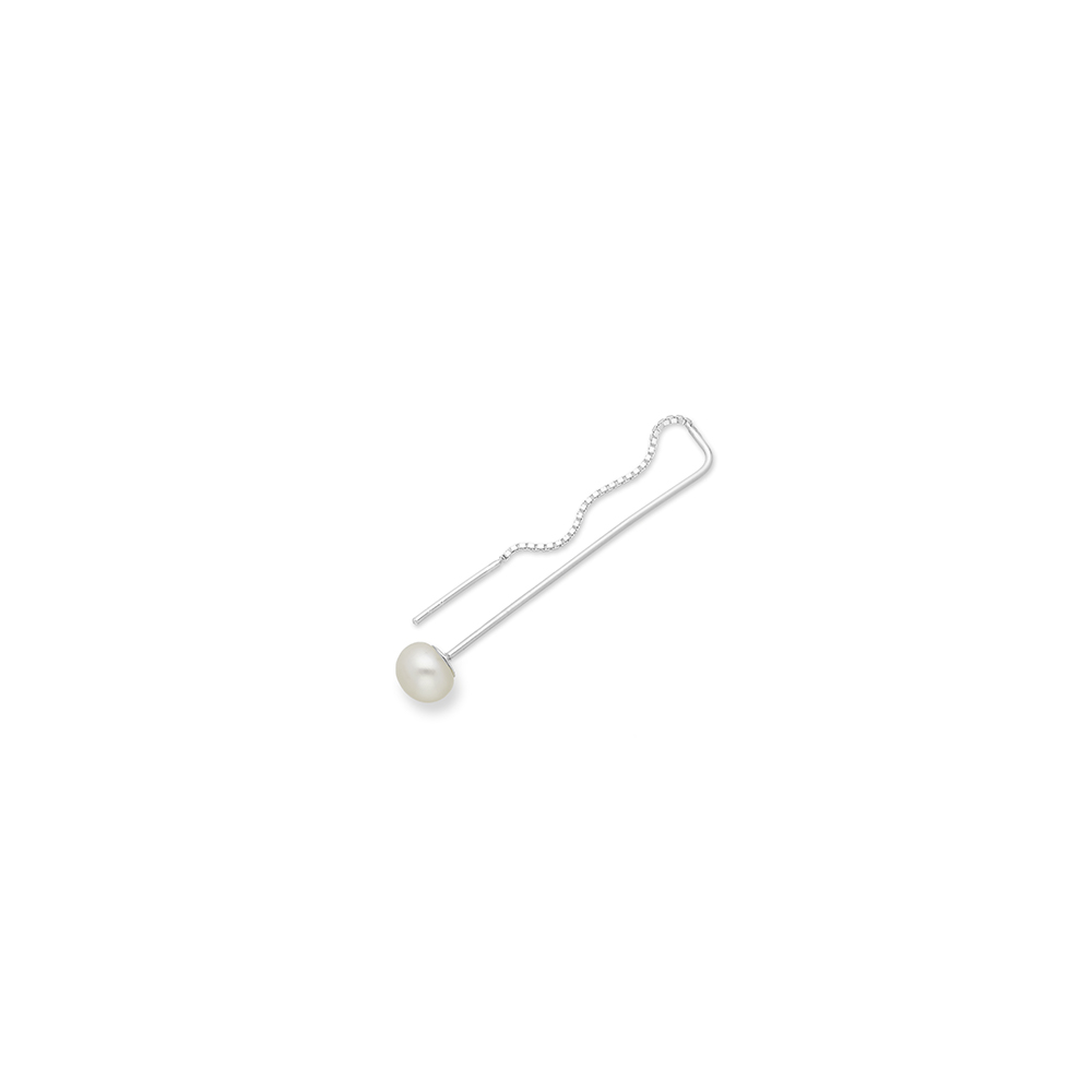 Pearl Threader Earrings