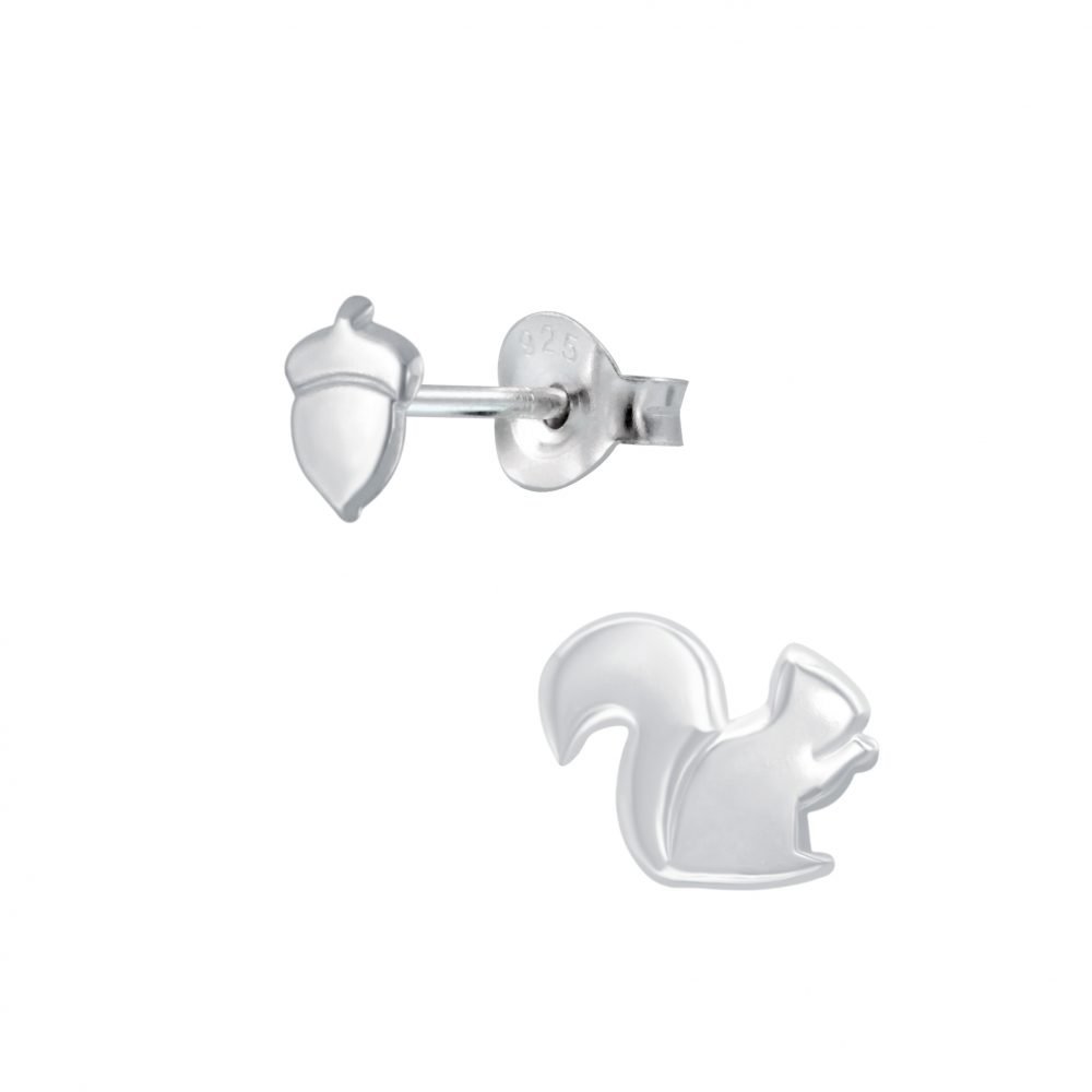 Squirrel Stud Earring