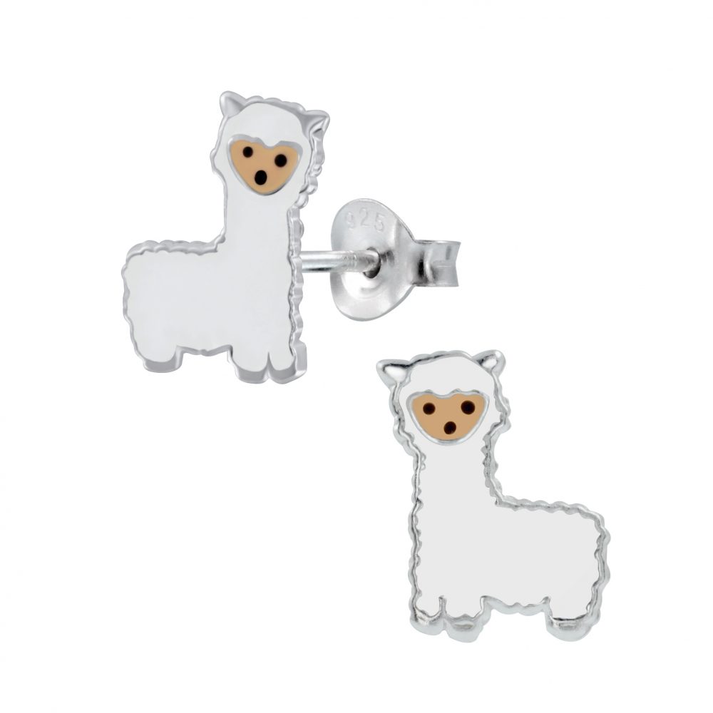 Alpaca Stud Earring