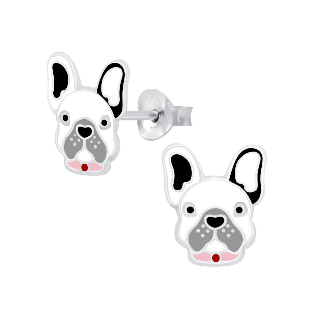 Frenchie Stud Earrings