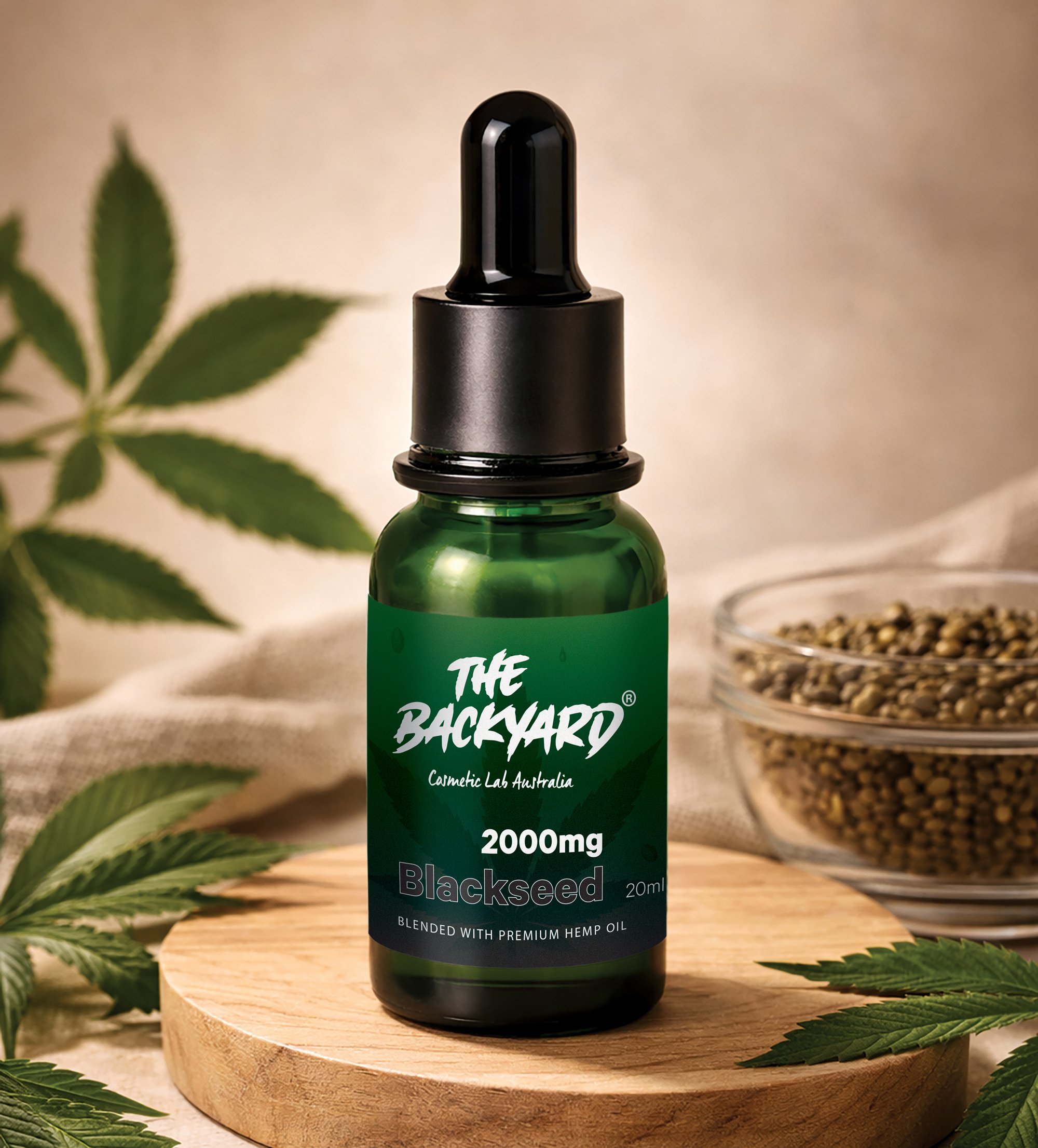 Black Seed Hemp Oil 20ml/2000mg