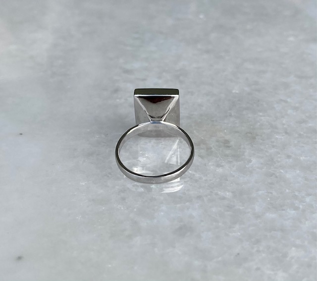 Emerald Cut Ring - Tanzanite