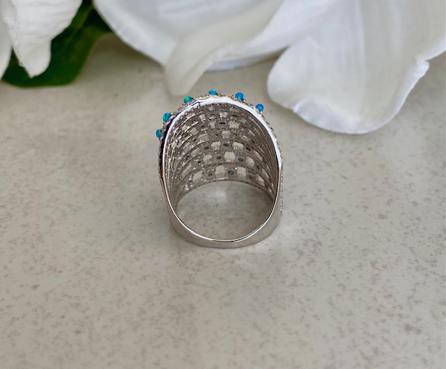 Layered Opal Ring